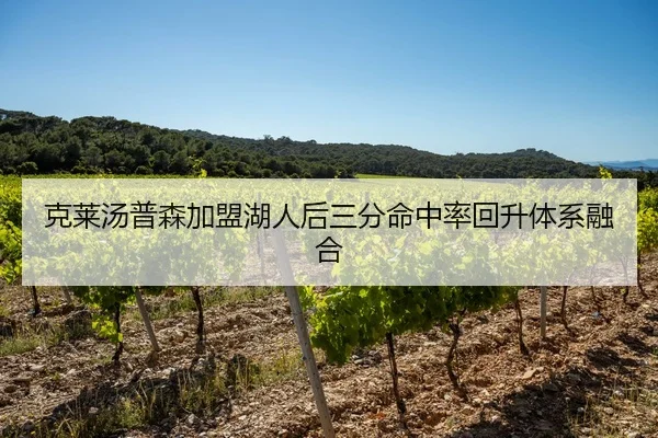 克莱汤普森加盟湖人后三分命中率回升体系融合